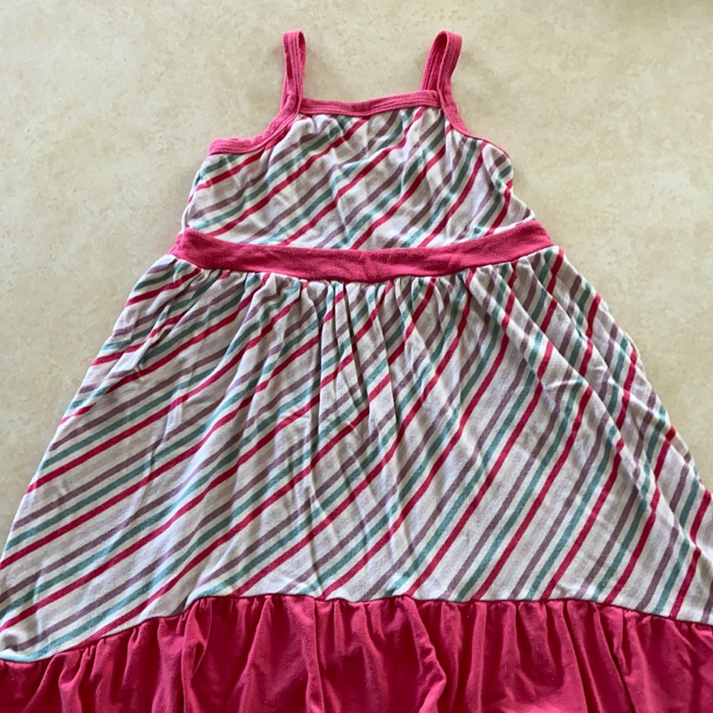 Kickee pants high low hem dress